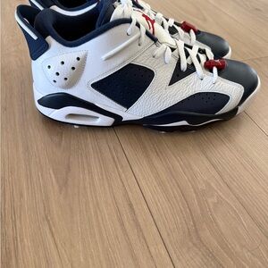 NWOT! Air Jordan 6 Retro Low Golf 'Olympic' - men’s size 11